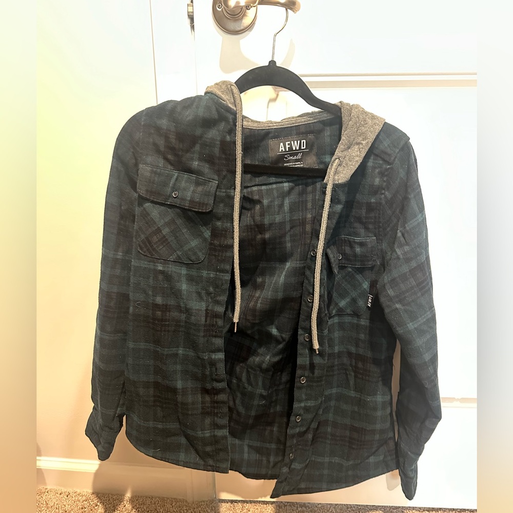 Alpha Forward - now Novel - flannel shacket